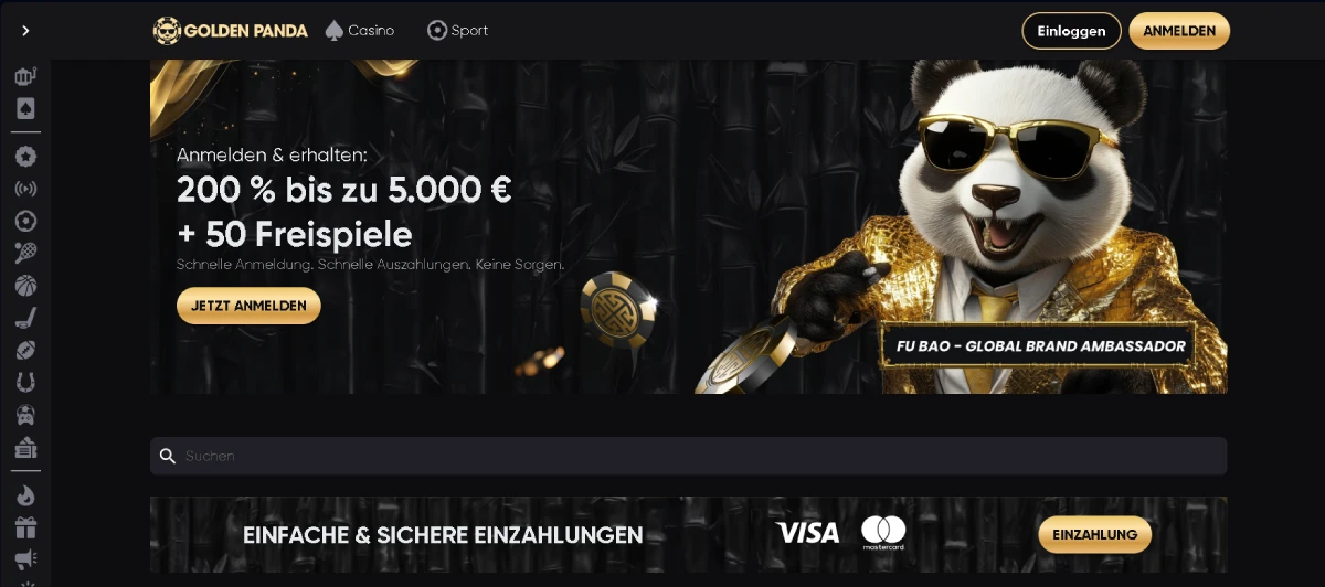 Golden Panda – Stilvoll & spielerfreundlich